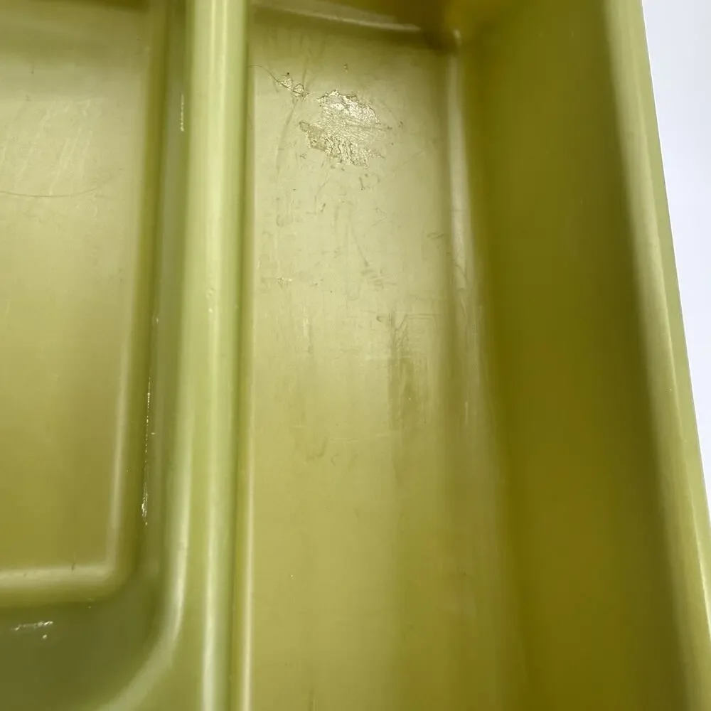 Rubbermaid Silverware Flatware Utensil Holder Tray 2921 Avocado Green